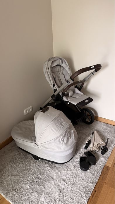 Cybex Balios S Lux 2 w 1 - gondola i spacerówka + gadżety