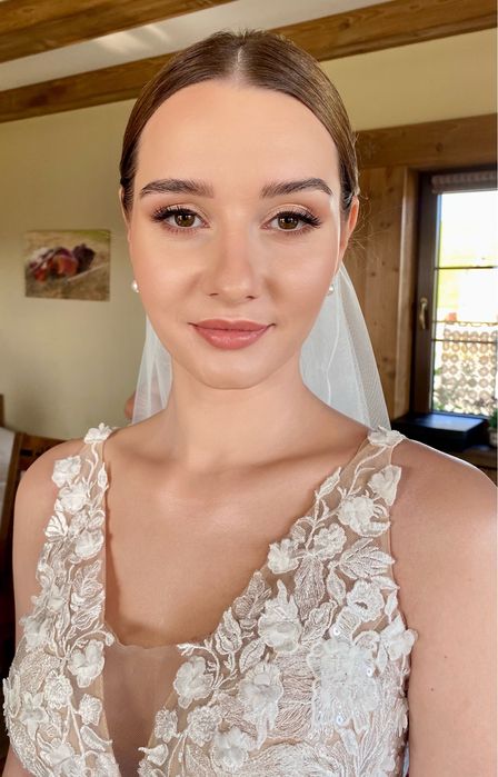 Makijaż ślubny, wieczorowy, do sesji. Szczyrk, Żywiec, z dojazem