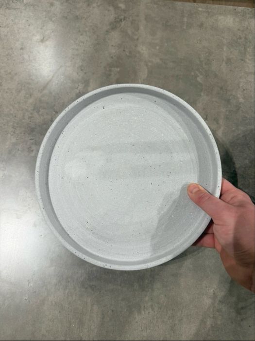 Cementowa taca dekoracyjna