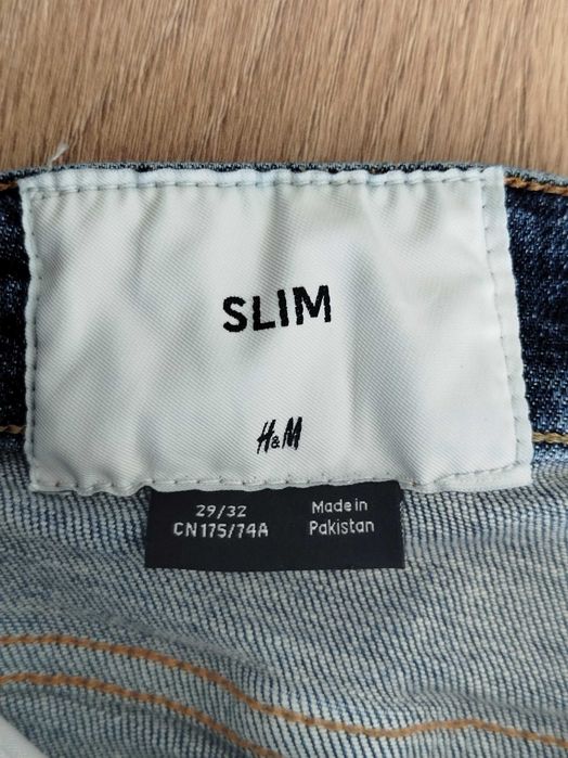 Spodnie jeansowe H&M Slim