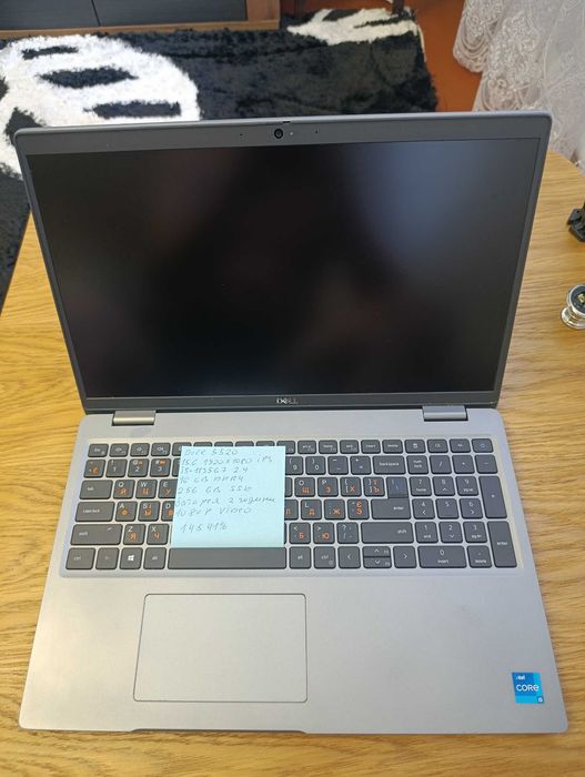 Ноутбук Dell 5520 15.6 FHD/i5-1135G7/16ГБ DDR4/SSD 256GB/бат.2-3 години