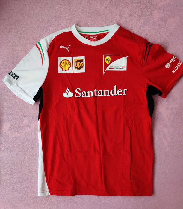 Puma Ferrari  koszulka z krótkim rękawem T-shirt męska nowa okazja