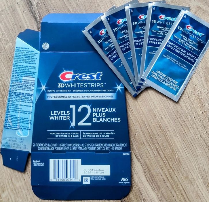 Paski wybielające Crest Professional Effects 14 sztuk