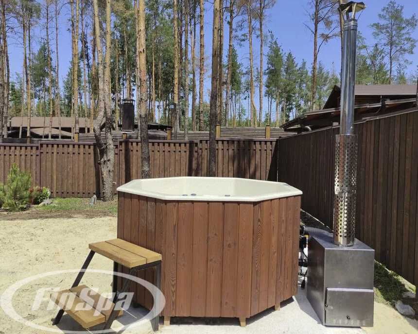 Купіль/чан на дровах Ельбрус