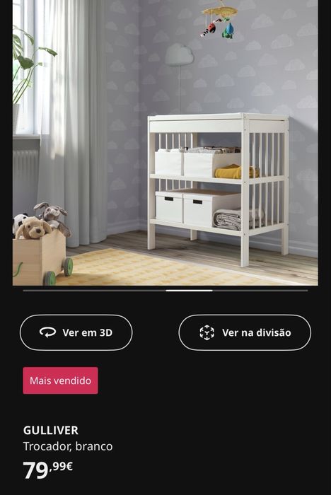 Trocador GULLIVER Ikea