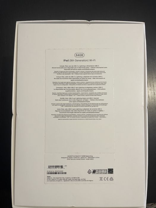 Ipad 9 (2021) 64GB