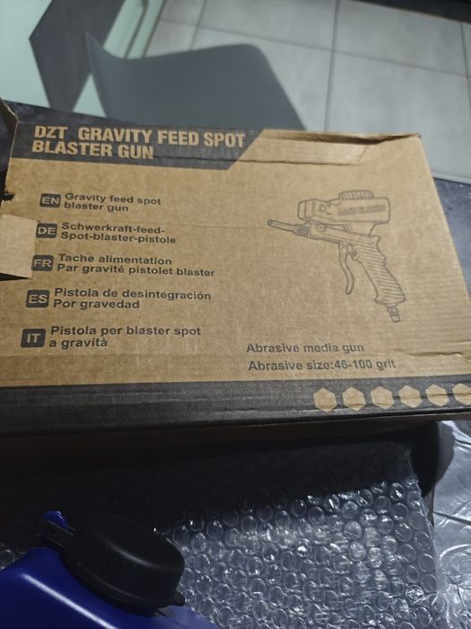 Pistolet do piaskowania