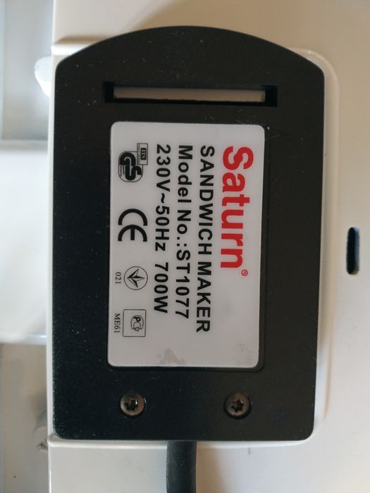 Бутербродница, вафельница, сэндвич-тостер Saturn ST 1077