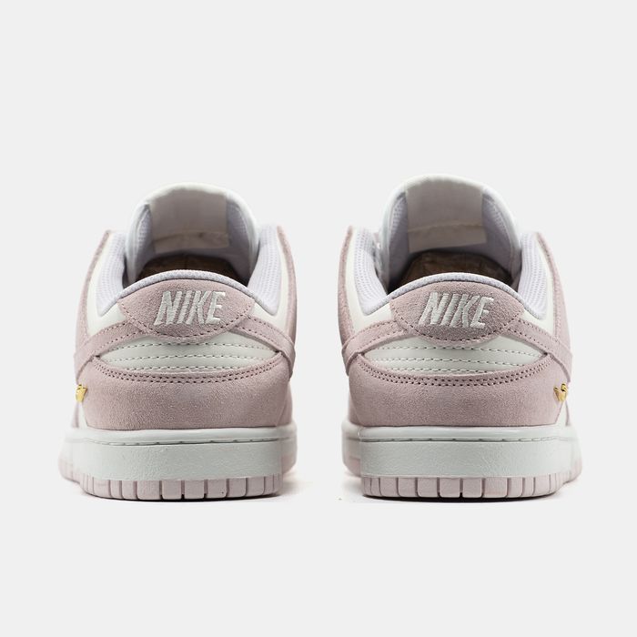Nike SB Dunk low Pink Metallic Gold найк рожеві 36-41р