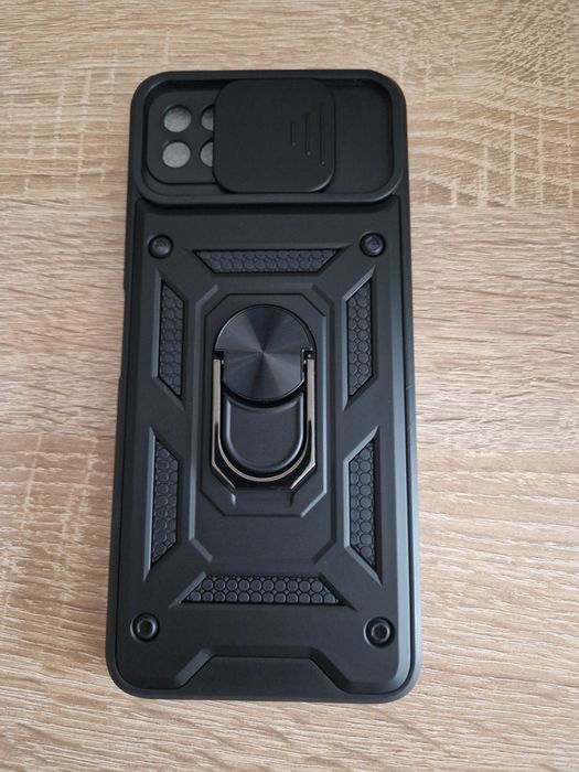 Etui Slide Camera Armor Case do Samsung Galaxy A22 5G Czarny
