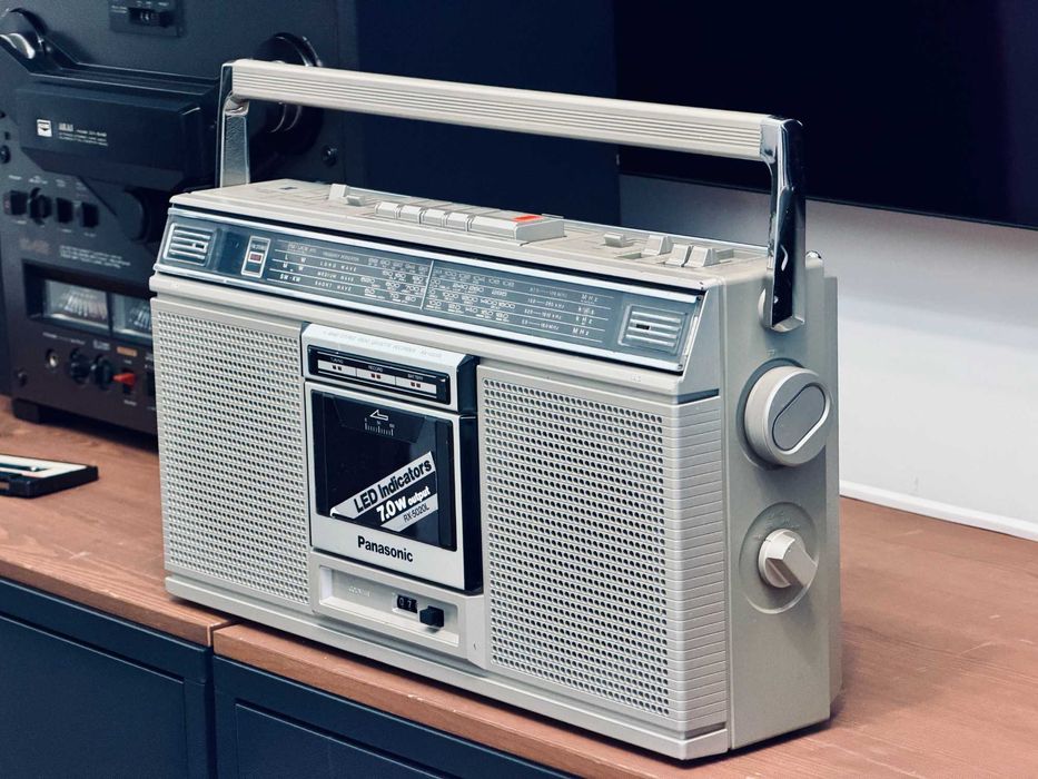 ‼️РАСПРОДАЖА‼️ Panasonic RX-5020L бумбокс 80-х LED VU RCA ВИДЕО