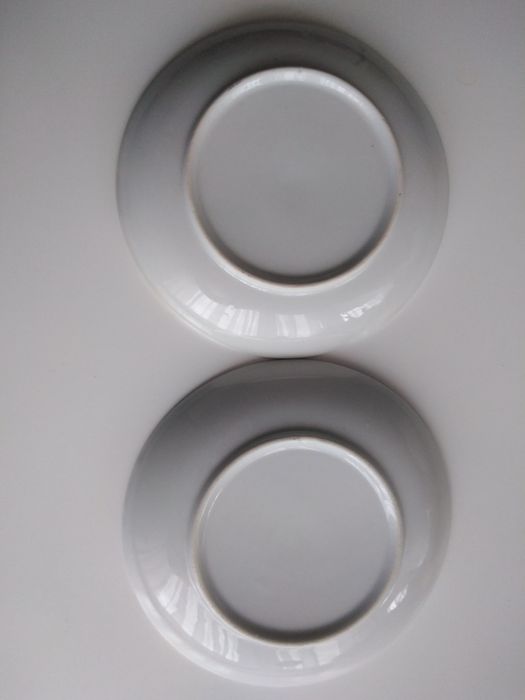 Talerze. Ręcznie malowane Delft Blue. Japońskie Vintage.