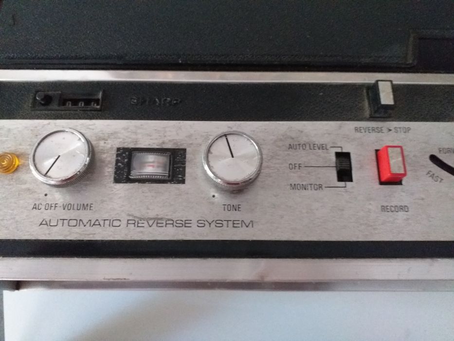 Gravador de bobinas antigo
