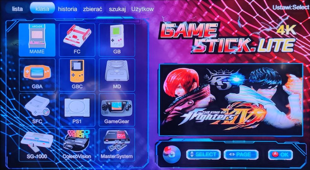 Konsola retro. 40 000 gier, 18 emulatorów. 64GB. Mario, pegasus