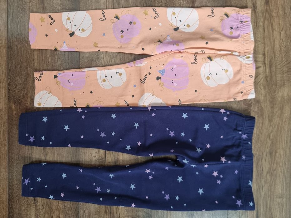 Legginsy 6 sztuk dziewczęce 116
