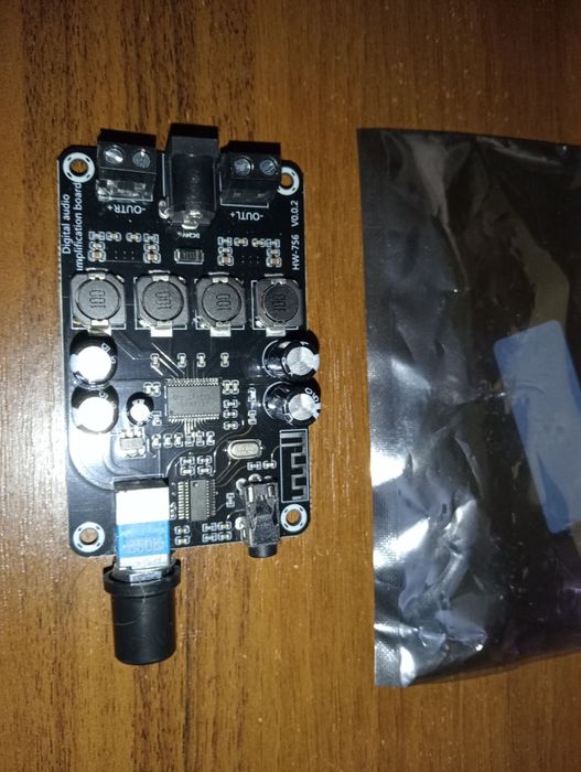 Пiдсилювач 2.0 на  TPA3118D2 Bluetooth 5.0