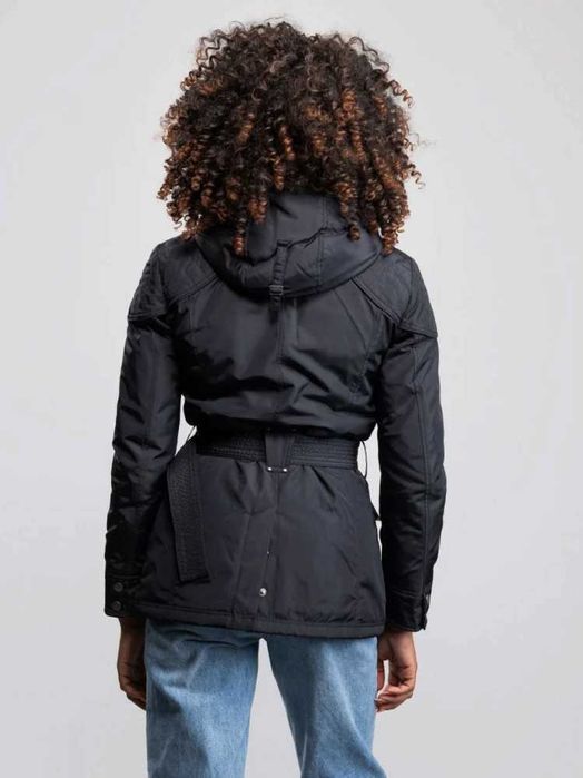 Barbour International Outlaw Womens Waterproof Nylon Jacket Black