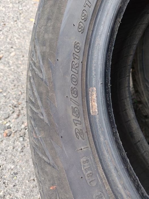 Продам гуму NEXEN 215/60 R16 Зимова