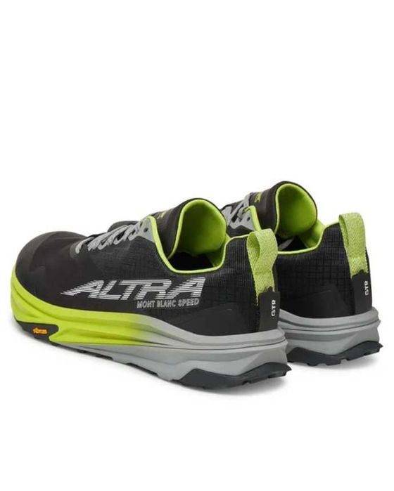 Кросівки для бігу чоловічі Altra Mont Blanc Speed black/lime