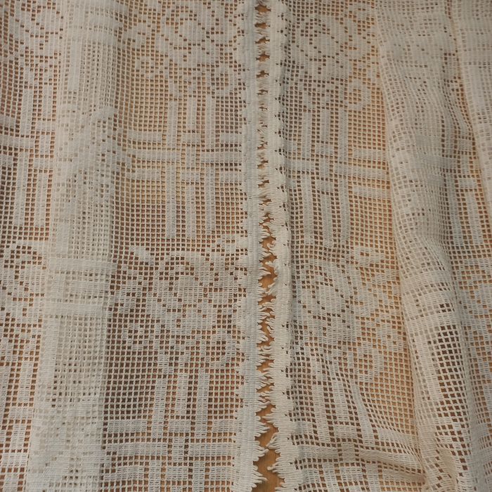 Firanki zasłony boho shabby chic koronkowe