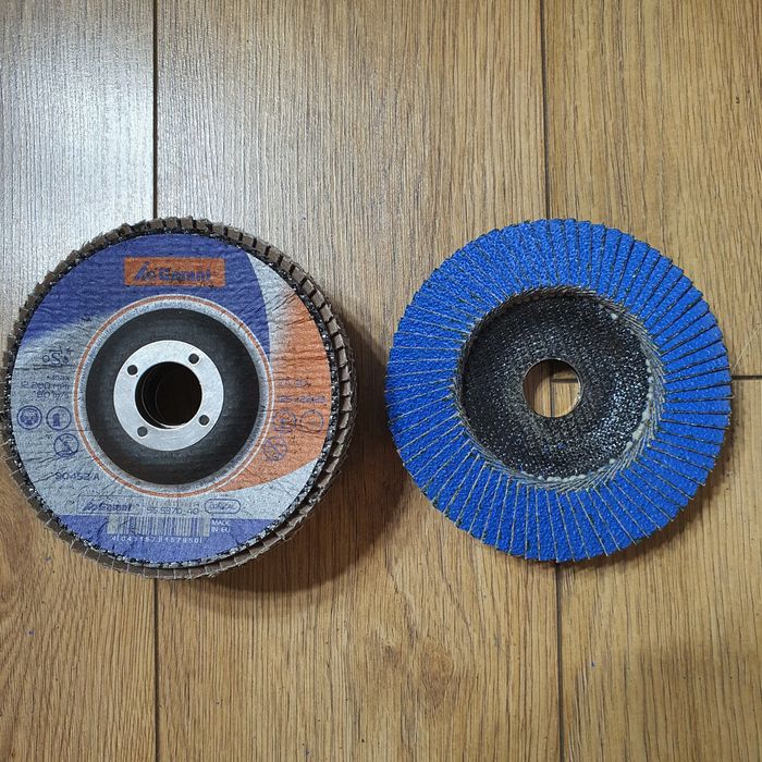 Tarcze lamelki Ceramiczne LUKAS 125 do stali nierdzewnej