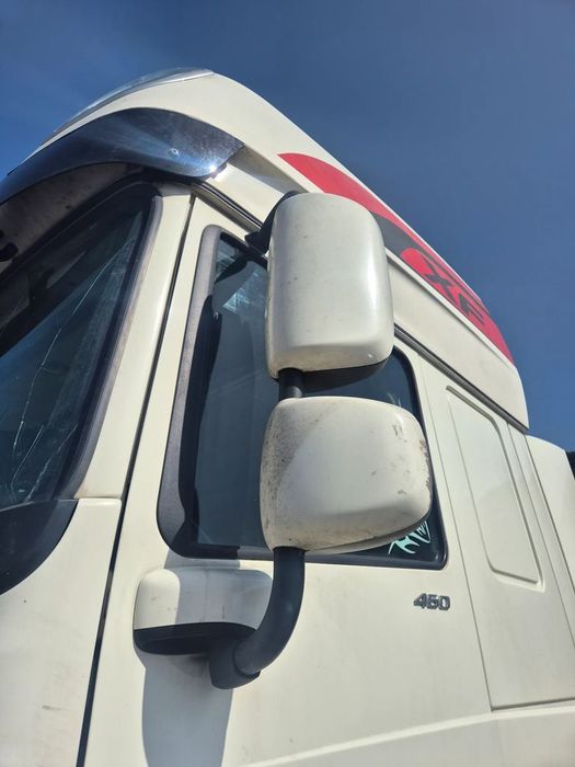 lusterko lusterka ramie pałąk mocowanie lewe białe daf xf 106 euro 6