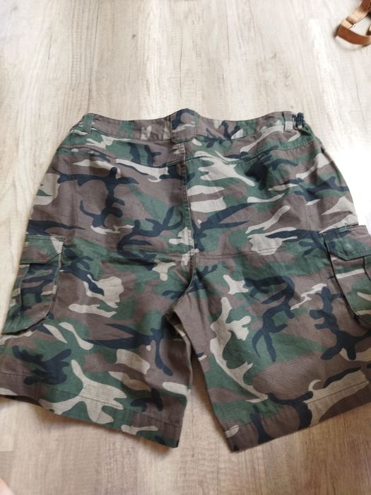 Duże szorty męskie moro,nowe Decathlon