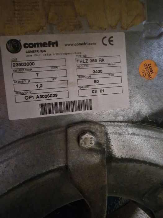 Wentylator promieniowy