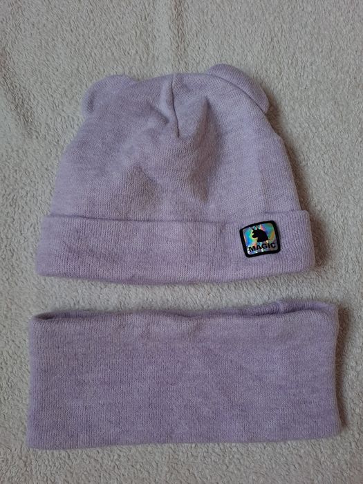 Шапка+баф,комплект, 2-4 років