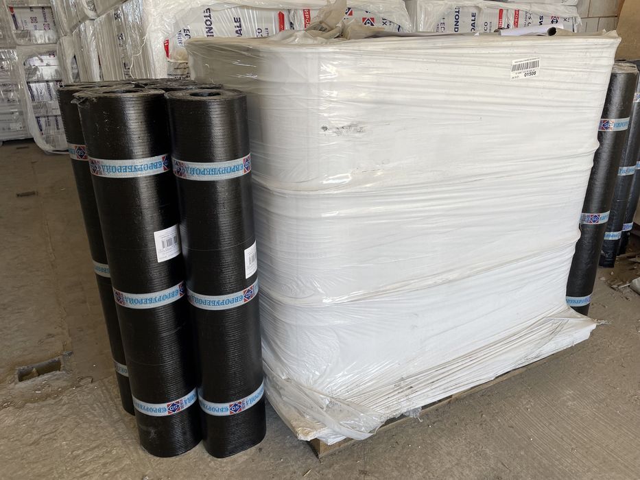 Єврорубероїд ХКП, ХПП, ЭПП (стеклохолст, поліестер) в НАЯВНОСТІ