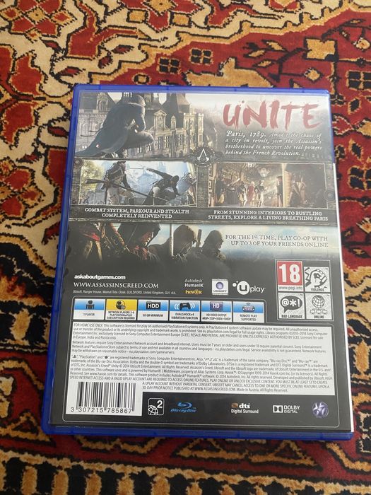 assassin’s creed unity na konsole ps4