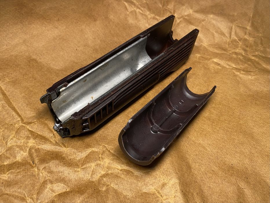 Цівка пластикова + ствольна накладка газової трубки для АКС АК-74 СССР