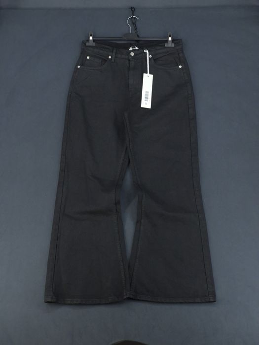 NOWE Enrage waxed bootcut Spodnie Dzwony 30us Bootcut Flare Goth Punk