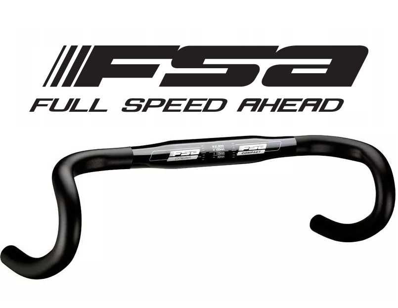 NOWA Kierownica FSA Omega Compact 440mm 31.8mm baranek szosa szosowa