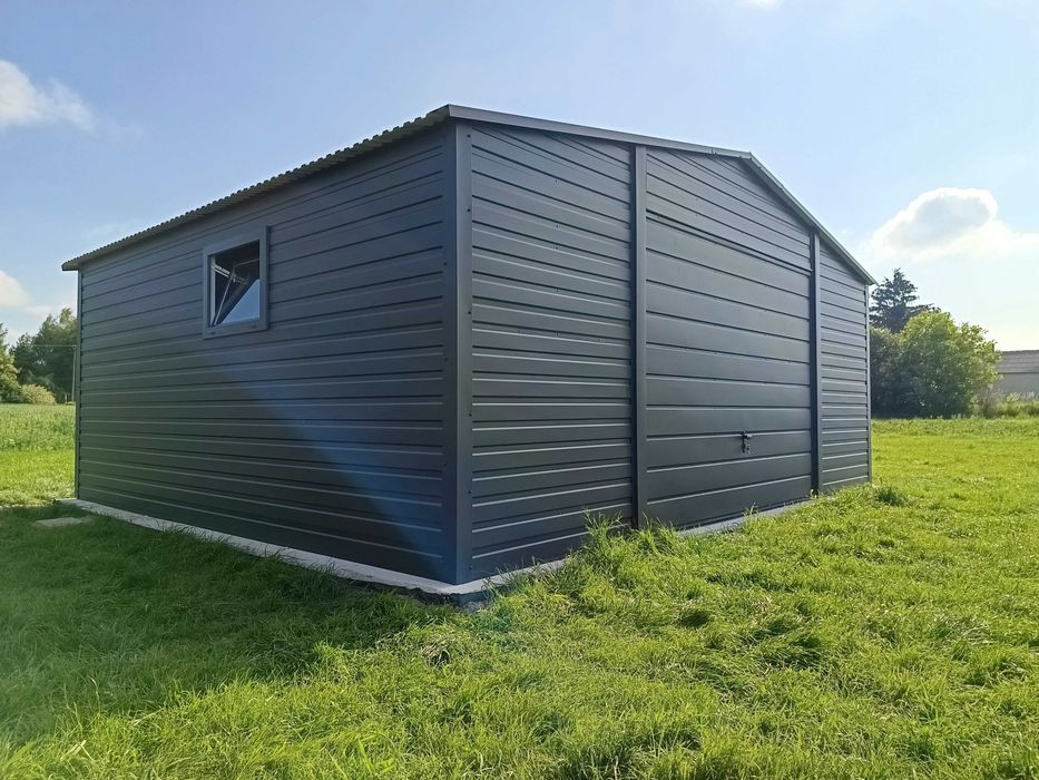 Garaż blaszany garaże blaszane 6*5 7*5 6*6 producent profil RUS-STAL