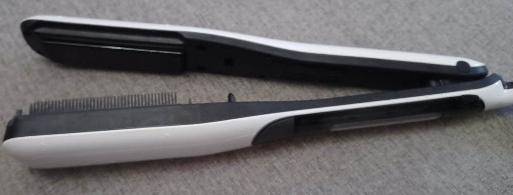 Máquina de alisar o cabelo a vapor