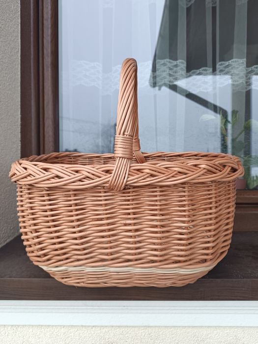 Duży Kosz Wiklinowy