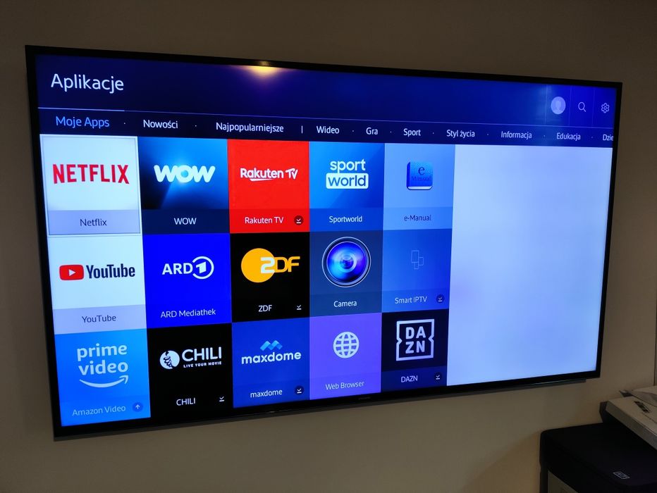 Telewizor Smart TV Samsung 60" 4K UHD DVB-T2 hevc internet wifi