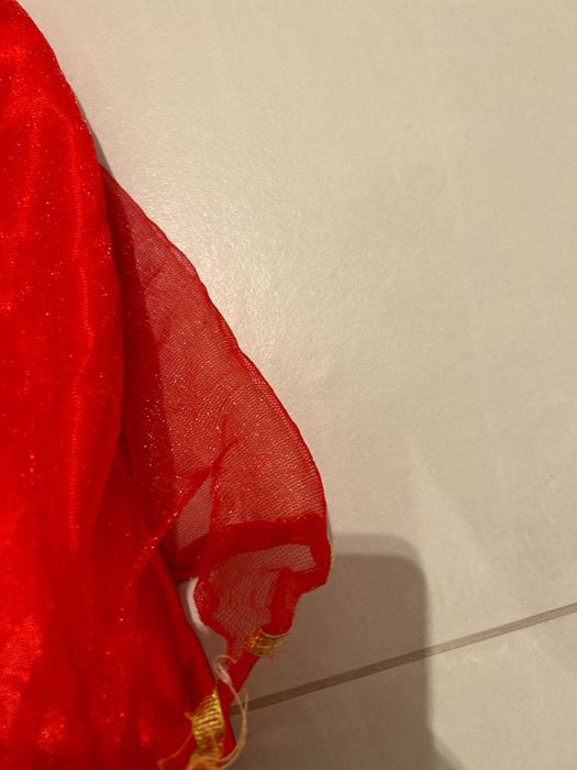 Strój przebranie Mikołajka 7/8 lat