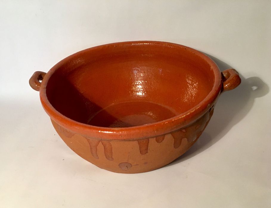 ALGUIDAR ANTIGO - barro vidrado - 34,5 x 29,5 x 13,5 cm/s