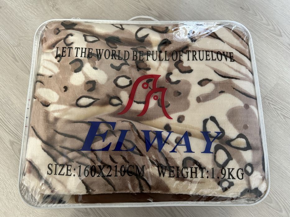 Продам НОВИЙ стрижений плед, 160*210 см