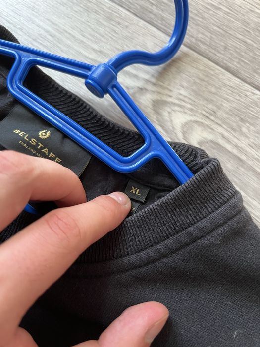 Belstaff Black Crewneck Sweatshirt