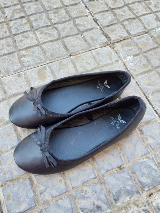 Sabrinas de menina azuis escuro