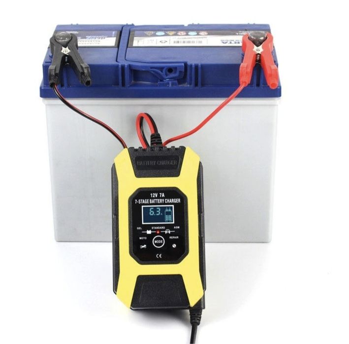 Імпульсний зарядний пристрій для АКБ Foxsur 7A