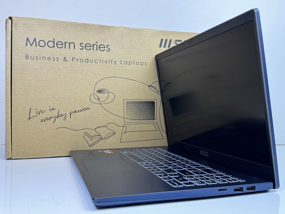 Ноутбук MSI Modern 15 B7M-232IT Ryzen 7 7730U 16/512GB