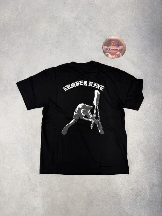 футболка  Number  nine skull tee balenciaga vetements rick owens
