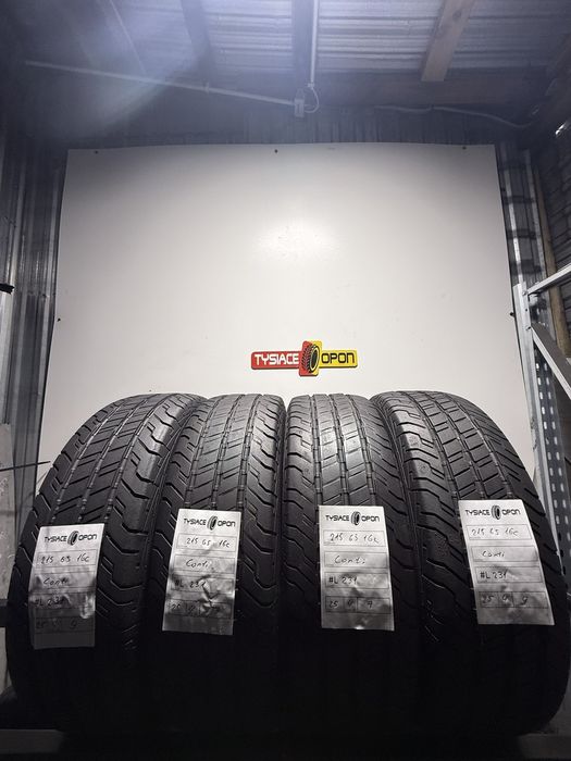 Opony całoroczne dostawcze Continental 215/65R16 VanContact #L231 szt4
