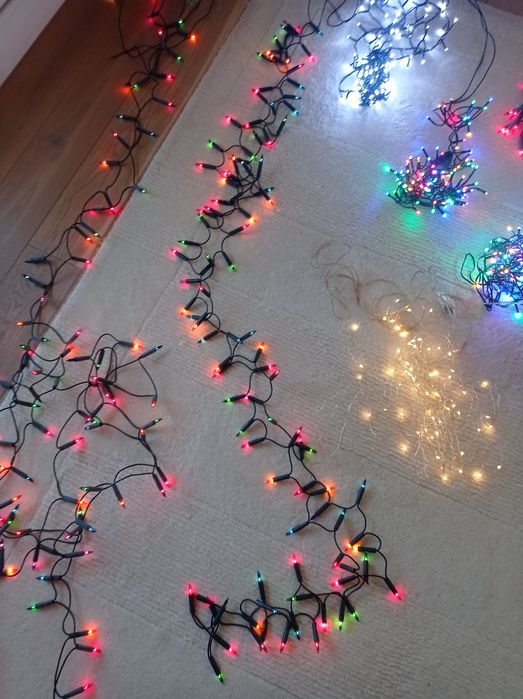 Lampki choinkowe LED i Klasyczne MULTIKOLOR lub jednokolorowe