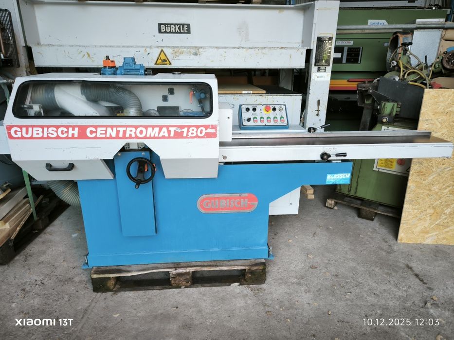 Strugarka 4 stron a Gubisch małe rozmiary i silniki