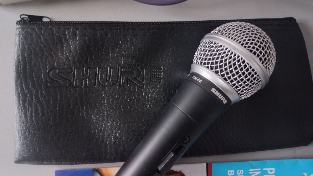 Провідний мікрофон SHURE SM58 Чорний